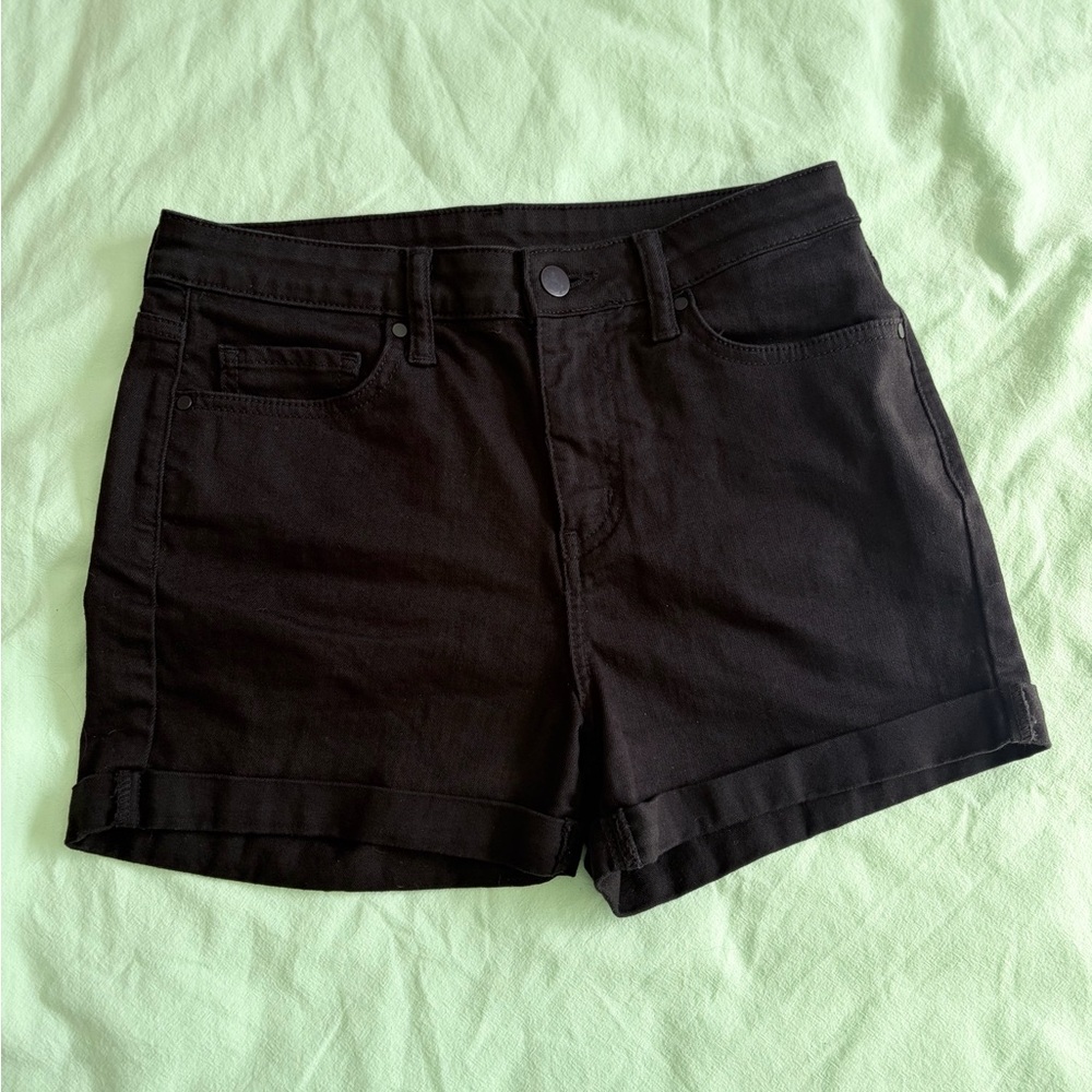 Muji Black Women's Shorts